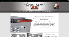 Desktop Screenshot of inoxlab.eu