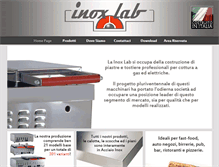 Tablet Screenshot of inoxlab.eu